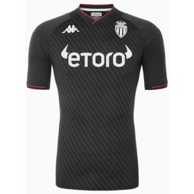 Koszulka AS Monaco Wyjazdowe Stroje Piłkarskie 2021/22 Krótki Rękaw